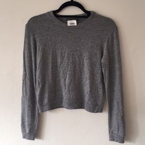 brandy melville grey sweater